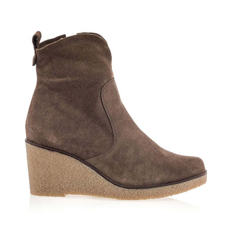 Botas femininas marrons / Botas de cano curto
