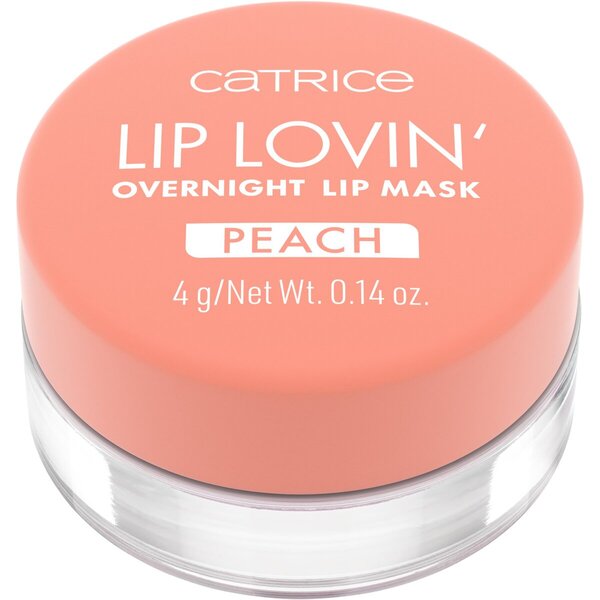 Catrice Lip Lovin' 030 Feelin' Peachy læbemaske natten over<br>4 g