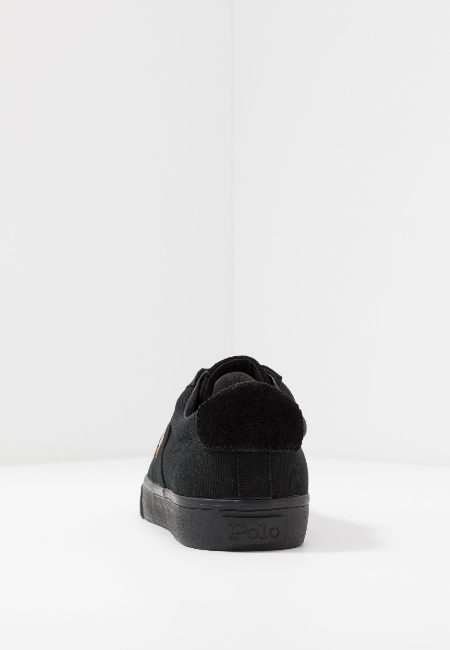 Baskets Polo Ralph Lauren SAYER en toile - noires