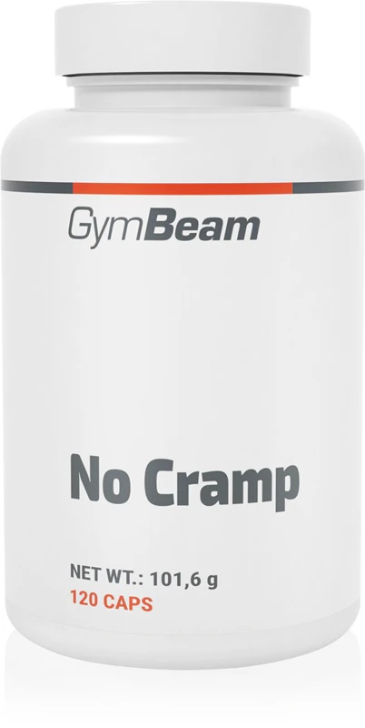 GymBeam No Cramp uztura bagātinātāja kapsulas imūnsistēmas pareizai darbībai, kaulu veselībai un muskuļu funkcijai