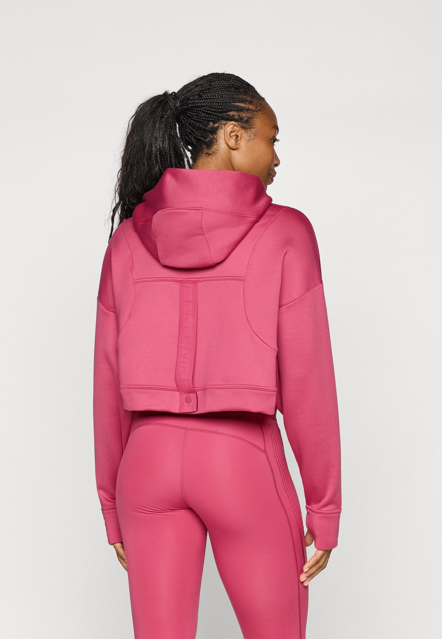 Sweat à capuche Nike Performance - Betterave/blanc
