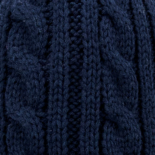 Cabaia Melkwitte marineblauwe muts