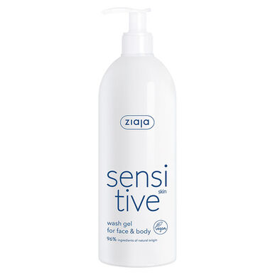 Ziaja Sensitive veido ir kūno valomasis gelis 400 ml 400 ml