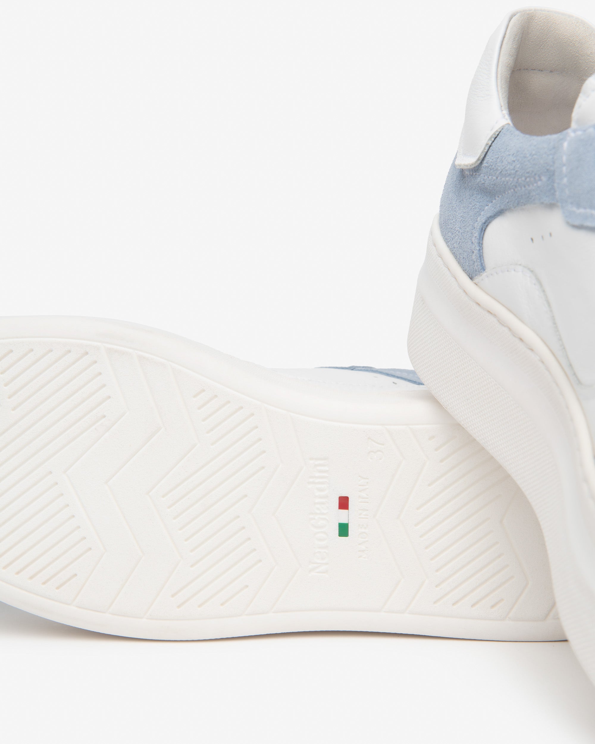 Damen-Sneaker aus Leder und Wildleder