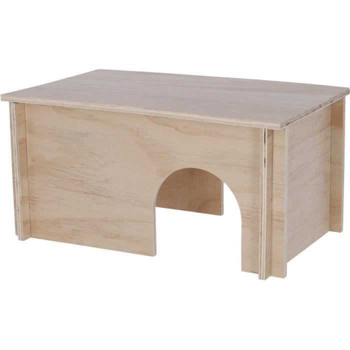 Refugio para roedores - Beige - Techo desmontable - Fácil montaje - Para hámsteres - KERBL