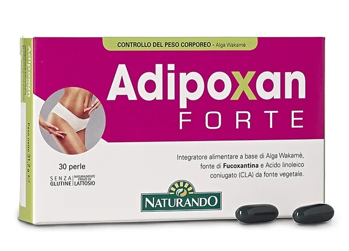 NATURANDO Adipoxan Forte voedingssupplement voor gewichtsverlies 30 capsules