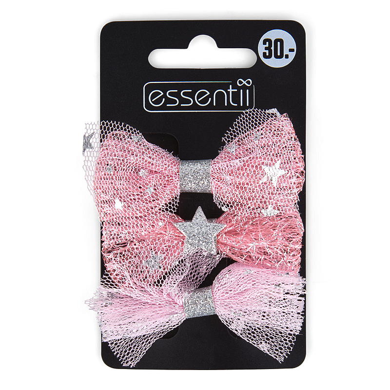 Essentii Hiusrusetti, 3 kpl, pinkki