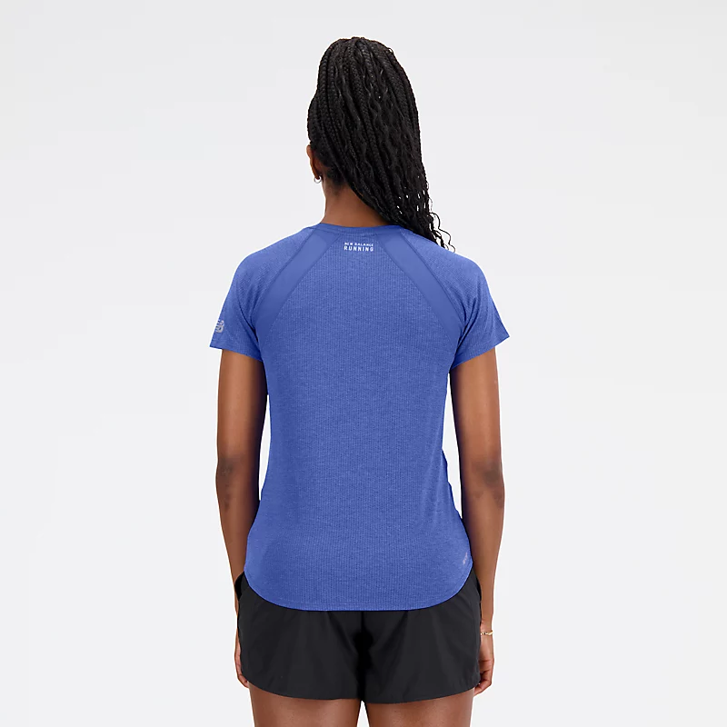 Costume da bagno con base per la corsa sul terreno Impact Run - MARINE BLUE HEATHER