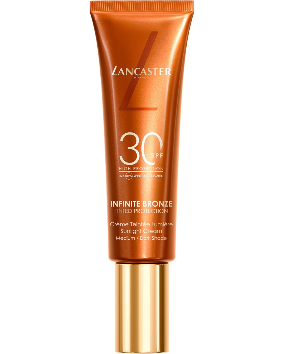 LANCASTER Infinite Bronze Κρέμα Προστασίας από τον Ήλιο με Χρώμα SPF30 μεσαία/σκούρα