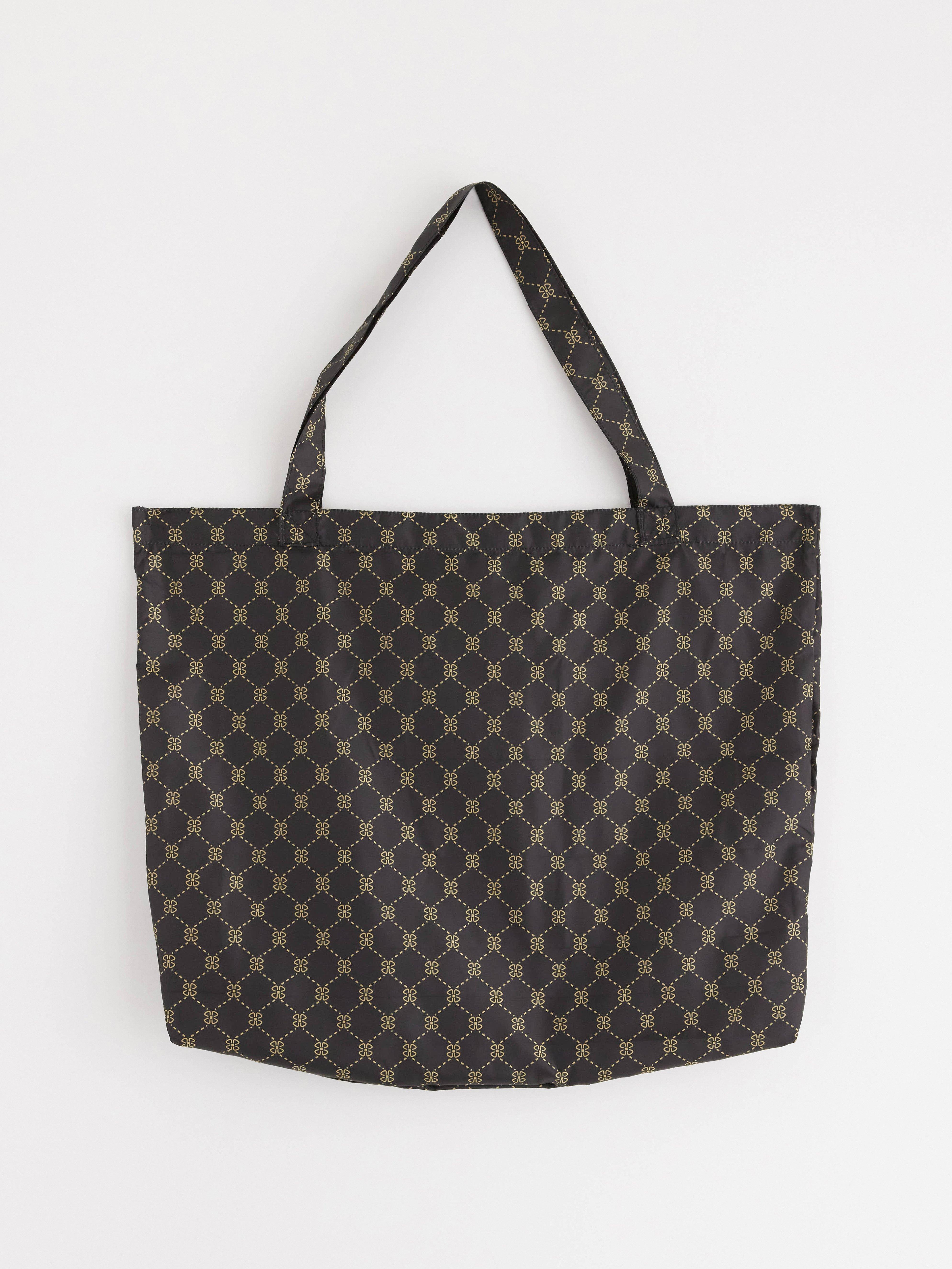 Bolsa de compras plegable negra