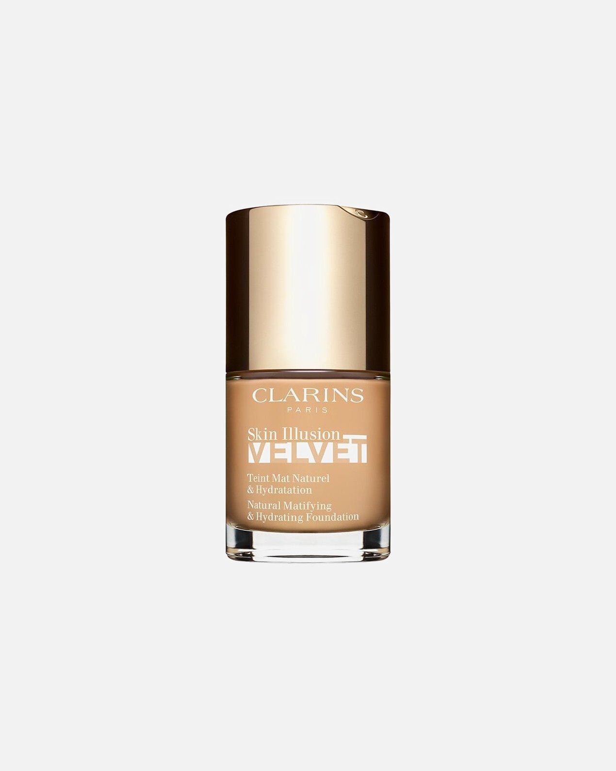 „Clarins Foundation Skin Illusion Velvet“ makiažo pagrindas – 30 ml