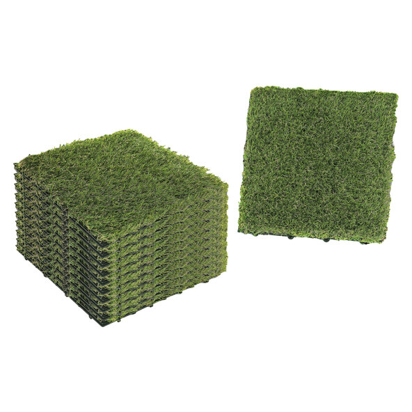 JUBIN artificial turf tiles, 1 m²