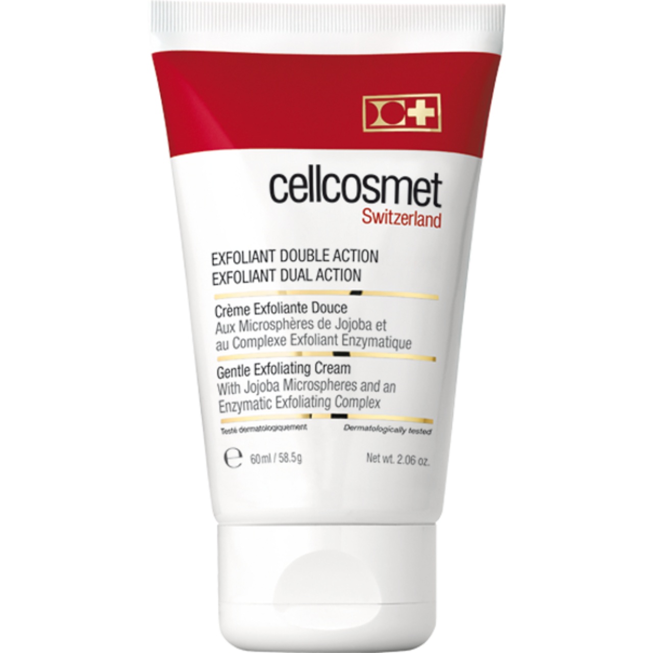 CELLCOSMET kūno šveitiklis „Cellcosmet Exfoliant“ dvigubo poveikio – 60 ml