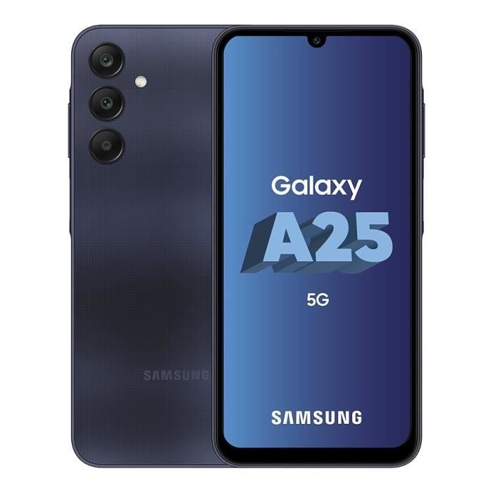 SAMSUNG Galaxy A25 5G Smartphone 128Go Bleu nuit