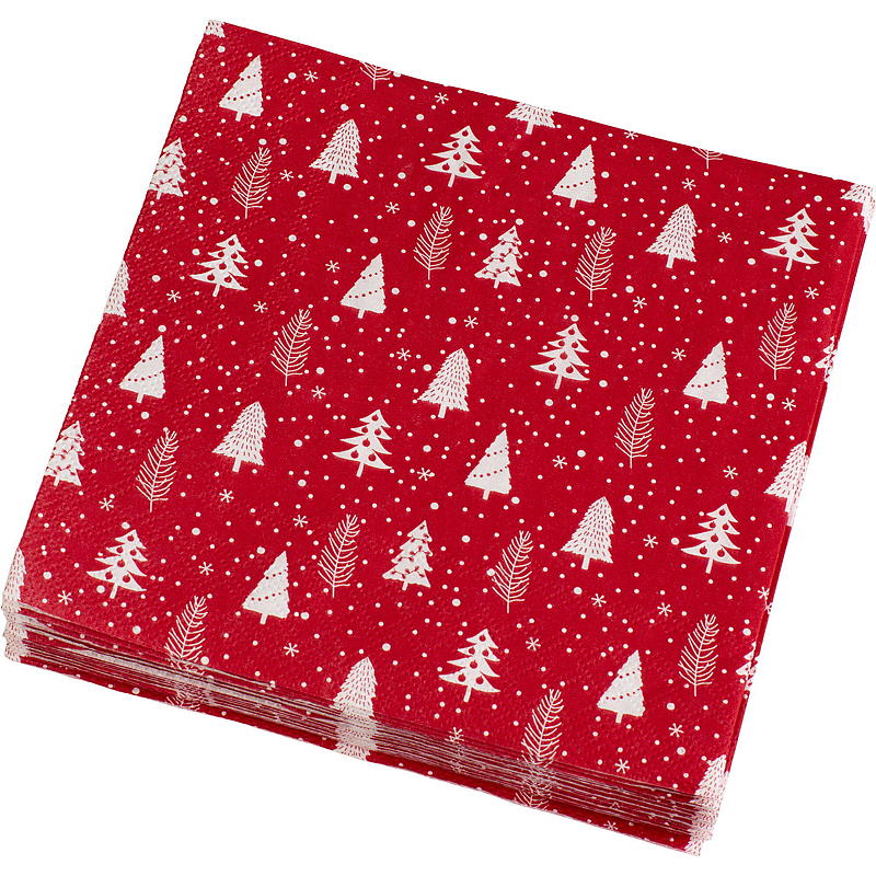Vie Eco Servietter 20-pak 33x33 cm, julemotiv