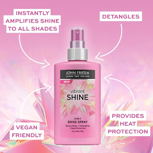 John Frieda Vibrant Shine 3-in-1 Spray 150 ml