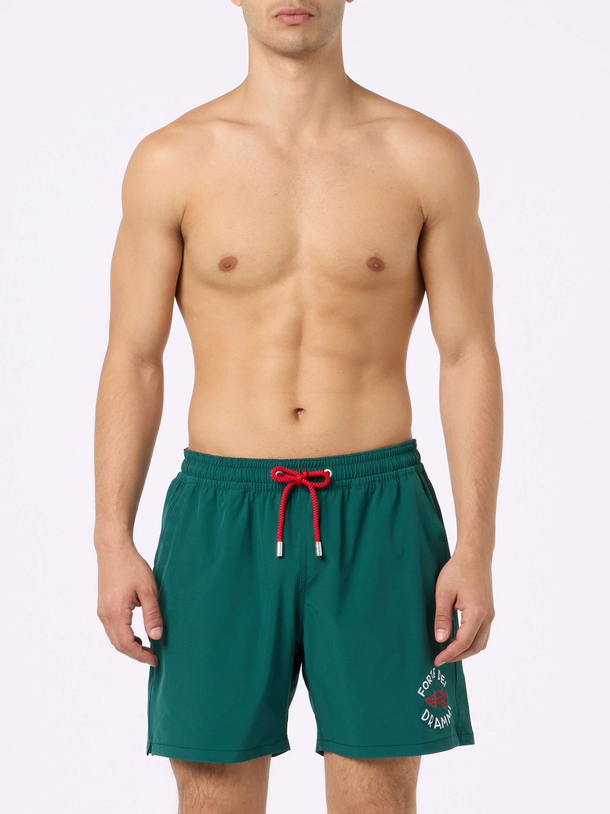 Costume classico elasticizzato Comfort con ricamo Forte dei Drammi | E