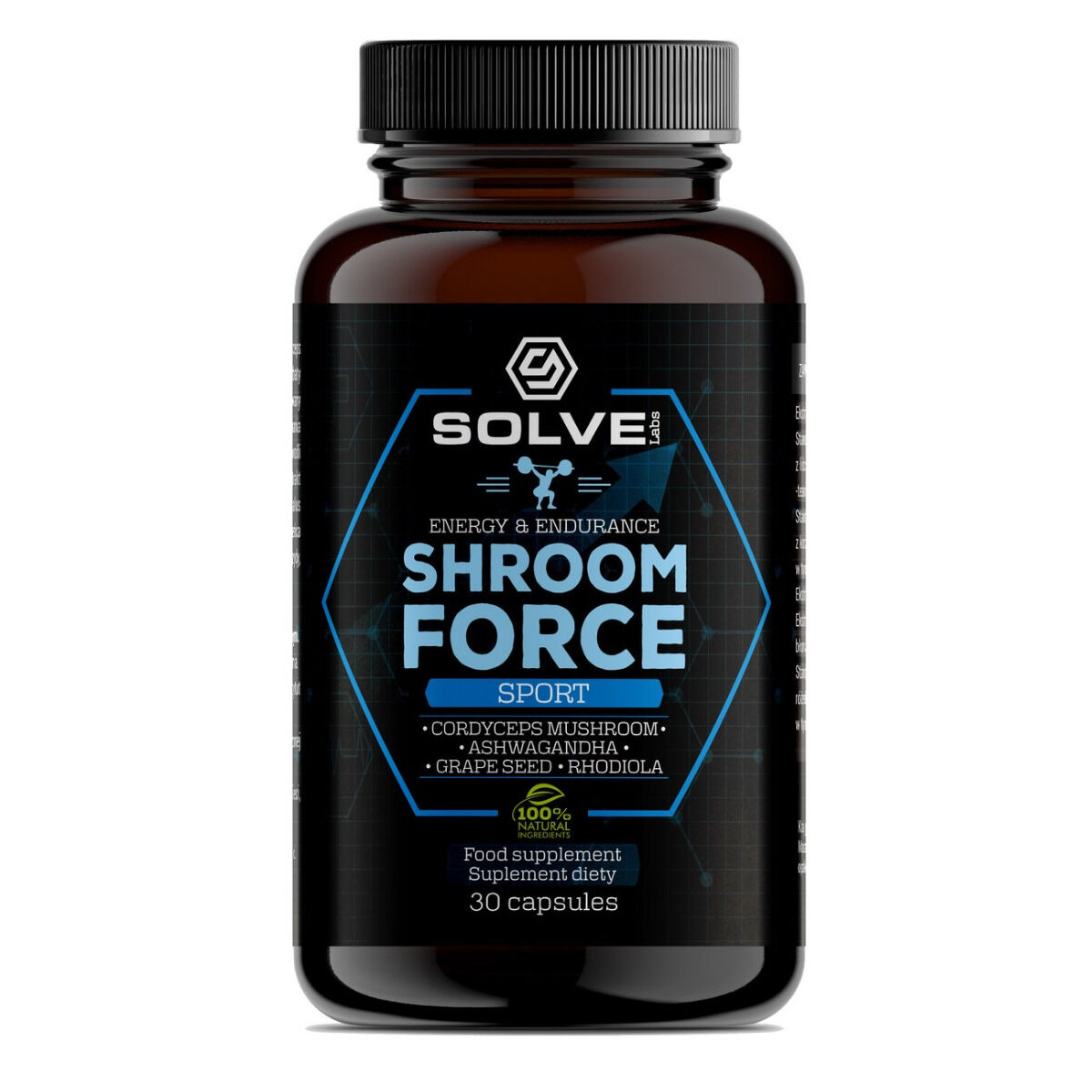 Solve Labs Shroom Force – Cordyceps Sinensis ATP Pré-entraînement
