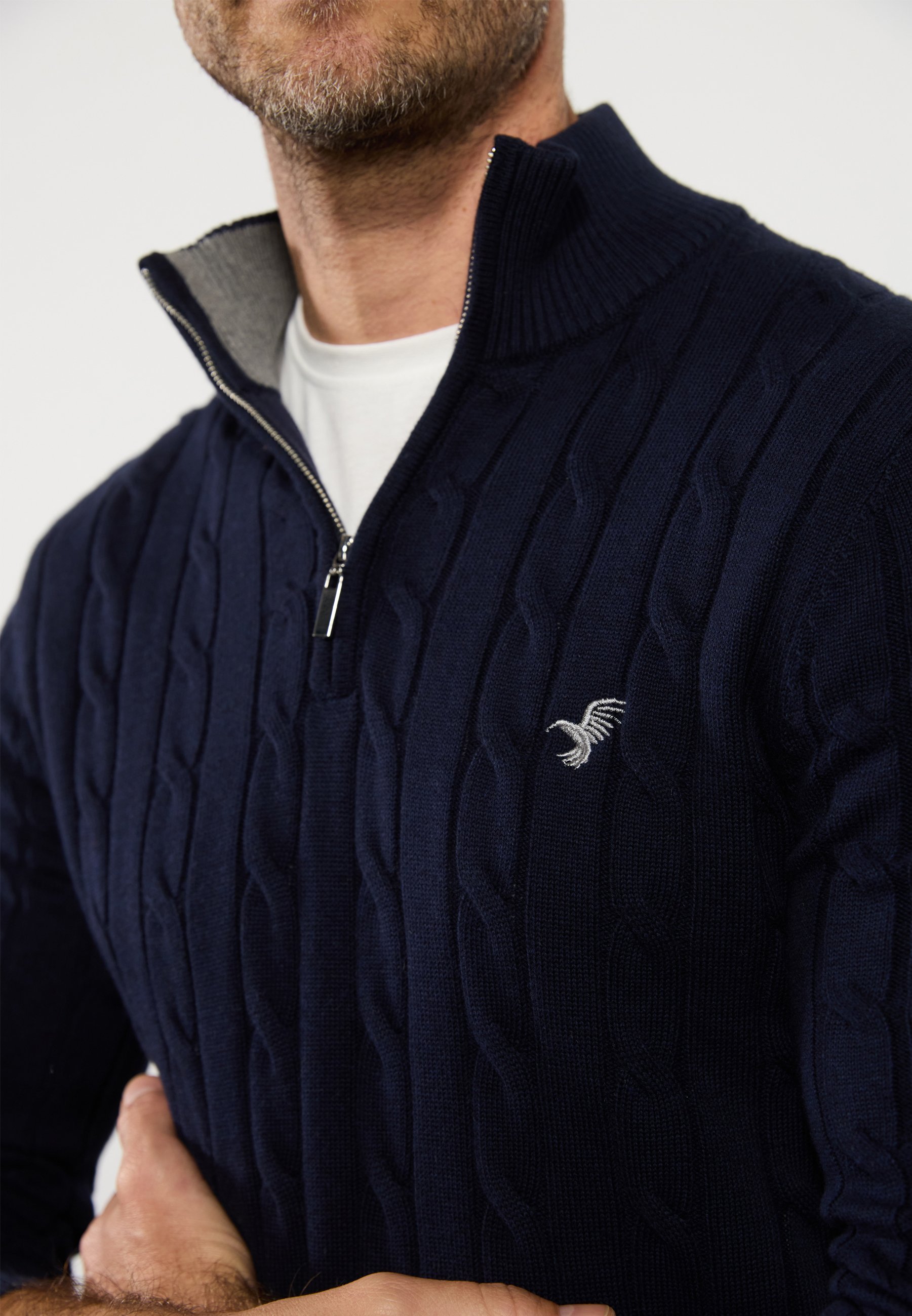 Pier One Jumper - donkerblauw