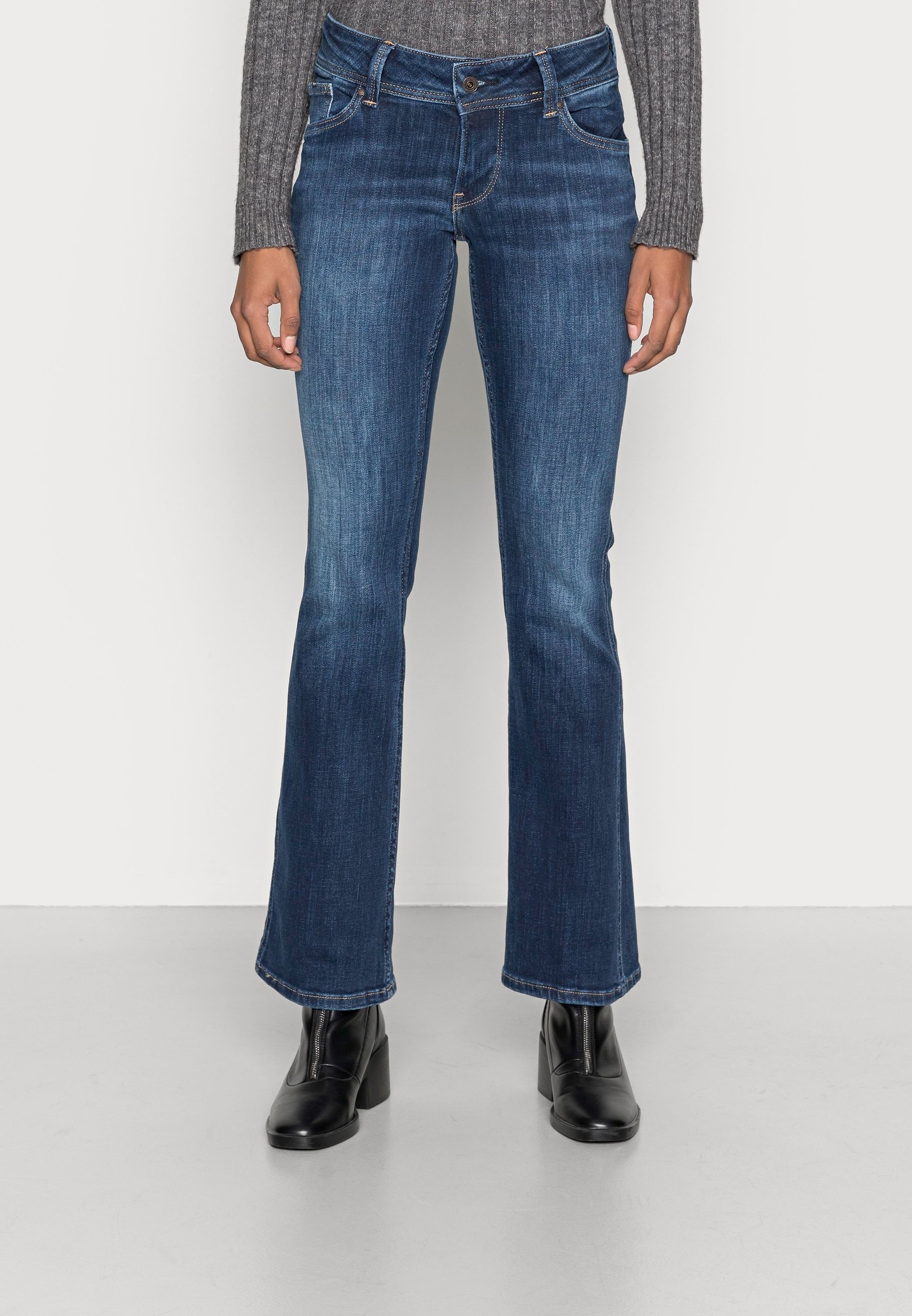 Pepe Jeans flared jeans - steenblauwe denim