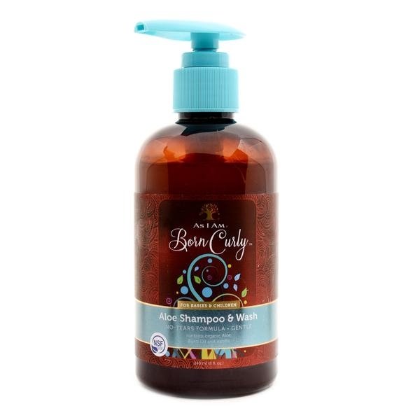 As I Am Born Curly Aloe Shampoo & Wash - 237 ml