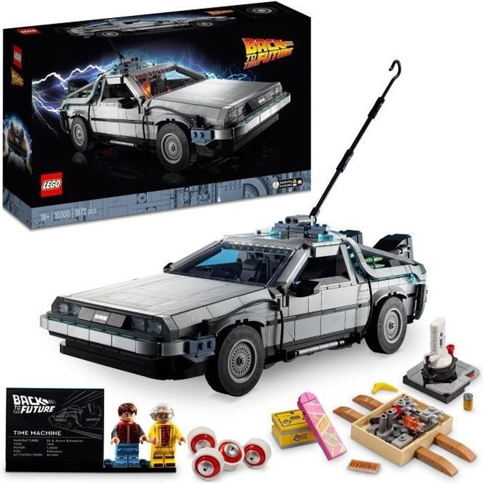 LEGO® 10300 Esclusiva Cdiscount La macchina del tempo di Ritorno al futuro