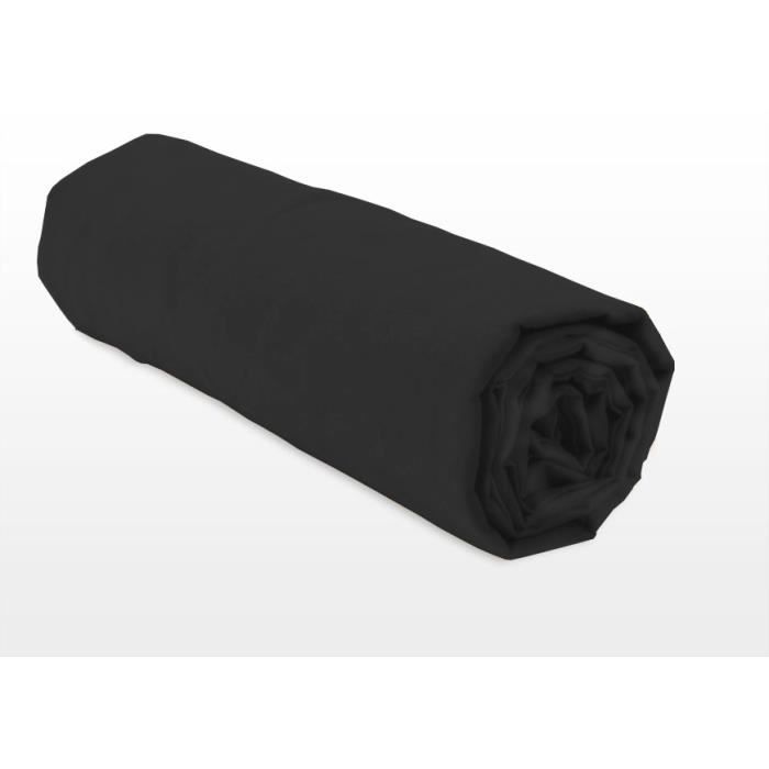 Nero - HOME LINFE PASSION - 160x200 +35 cm - 100% COTONE