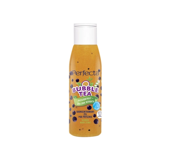 Perfecta Bubble Tea żel pod prysznic Passionfruit Zielona Herbata mini 100g