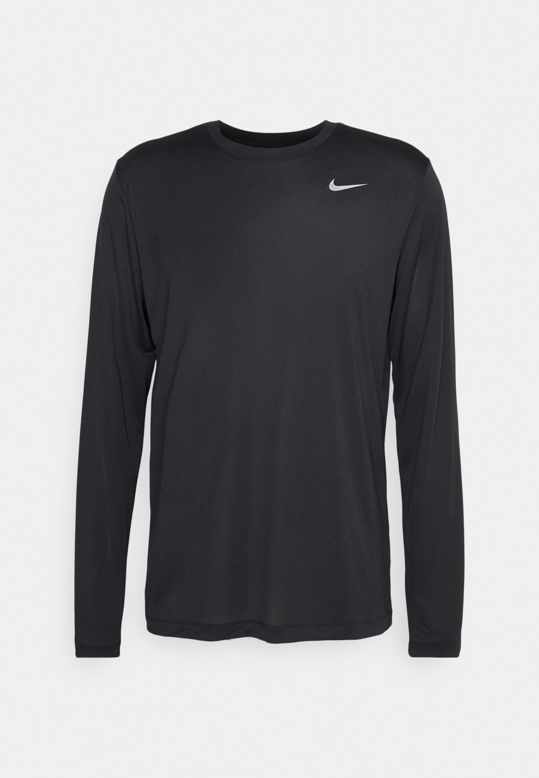Nike Performance TEE RESET - Maglia a maniche lunghe - nero/argento opaco