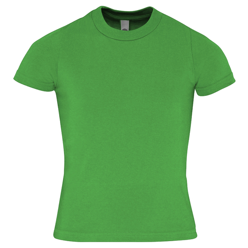 Camiseta Básica De Manga Corta American Apparel
