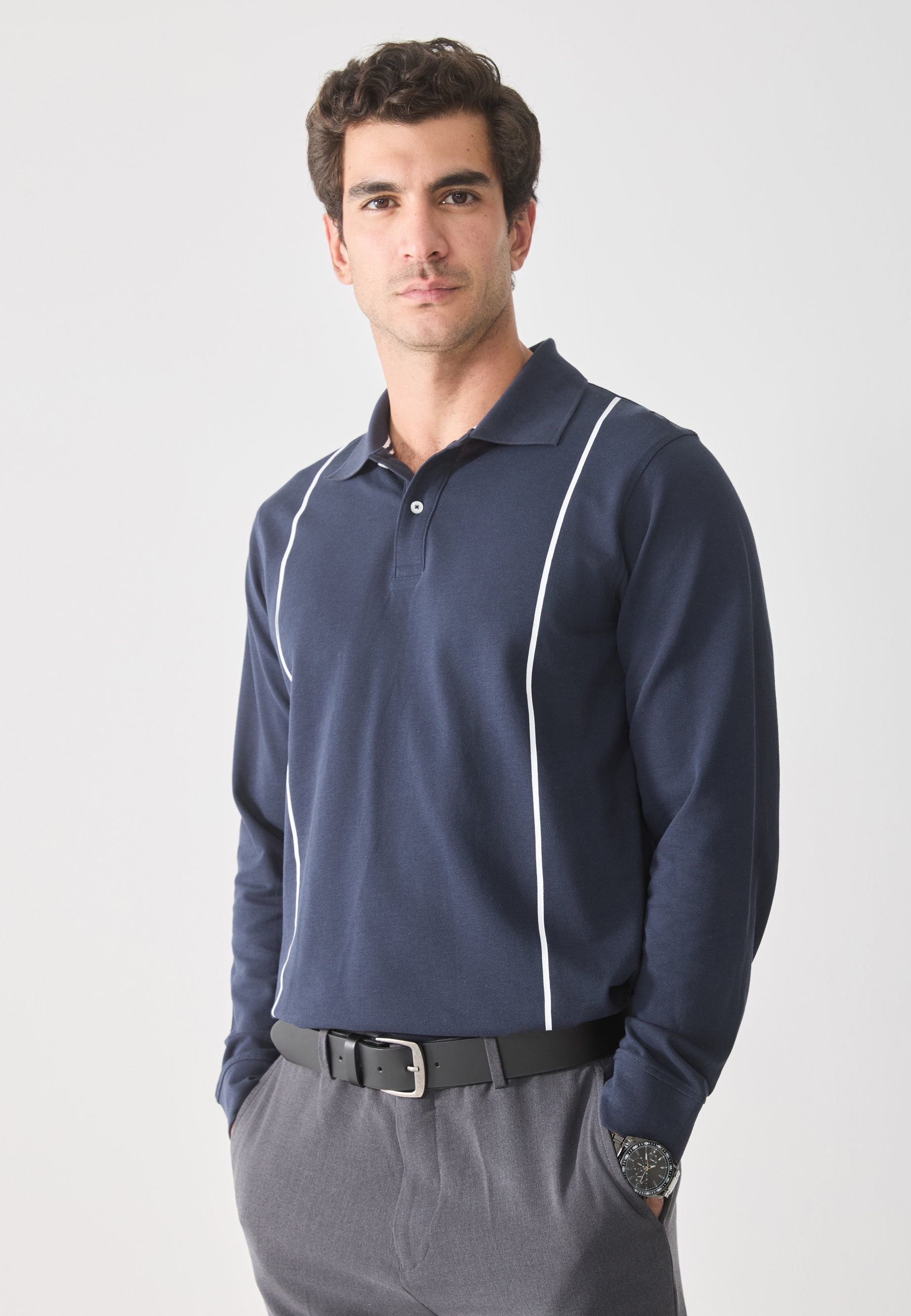 Pier One Poloshirt – Marineblau