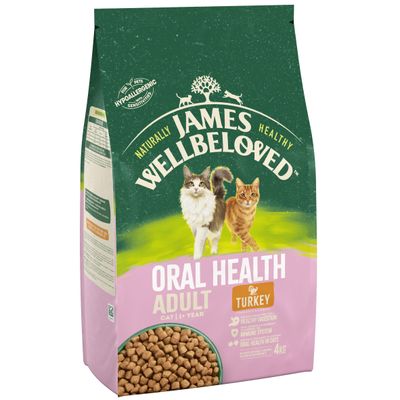 20 kg suchého krmiva pro kočky James Wellbeloved - 18 + 2 kg zdarma!*