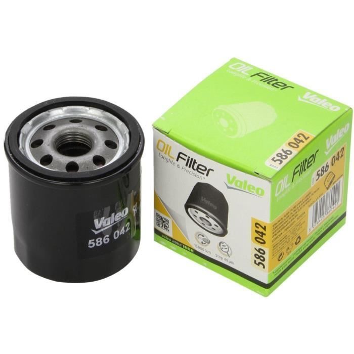Oil filter - VALEO - 586042 - FLT HUI TOYO YARIS I /VERSO 1.0 16V /1.3