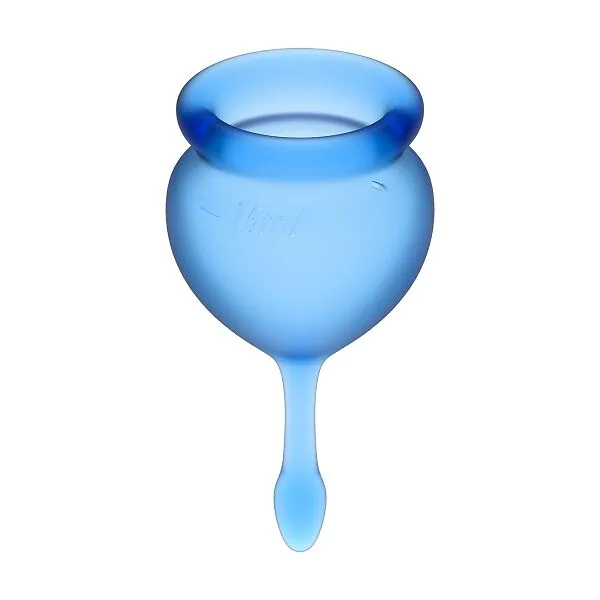 Satisfyer Feel Good Menstrual Cup Dark Blue