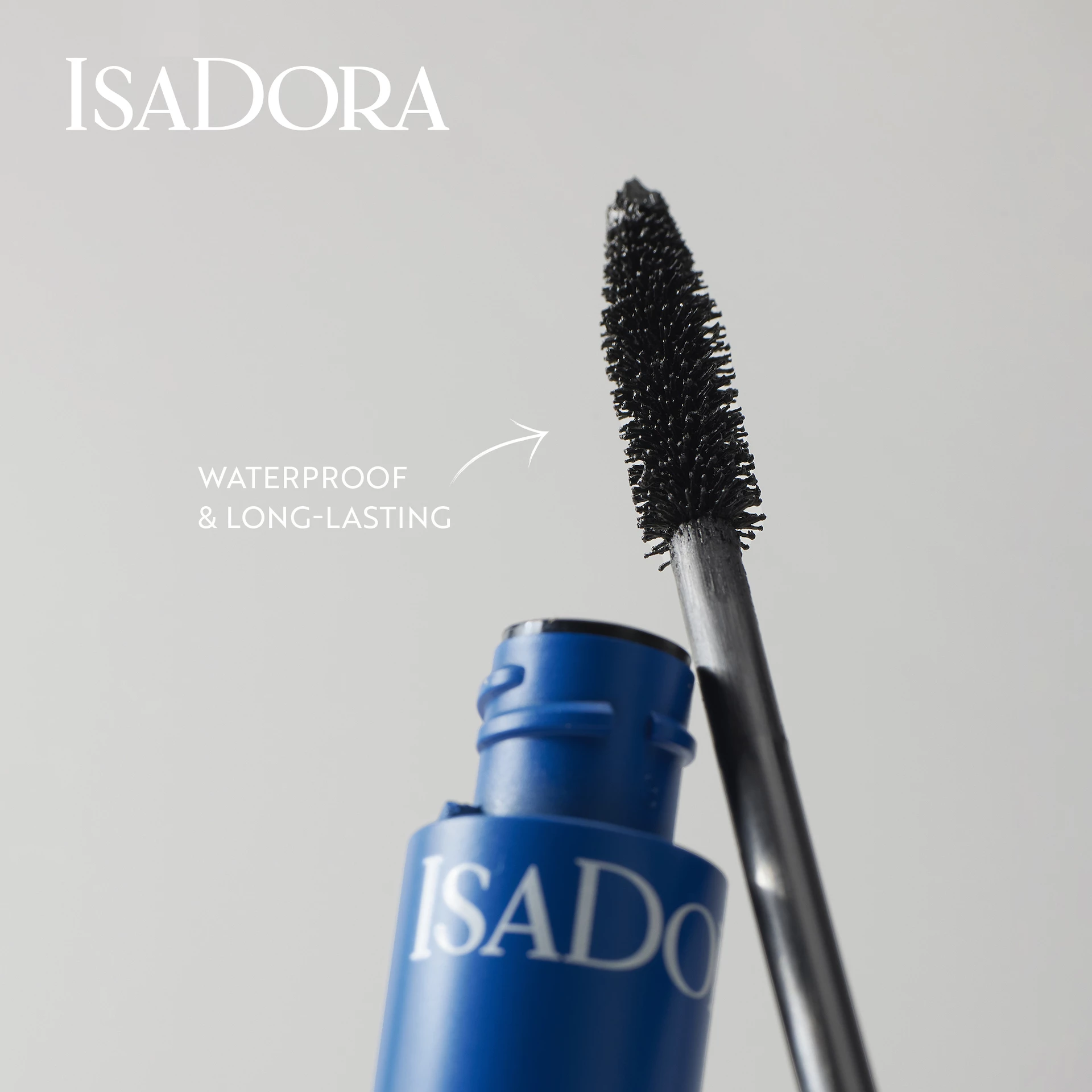 Isadora Build-Up szempillaspirál extra volumennel, vízálló, 1 fekete