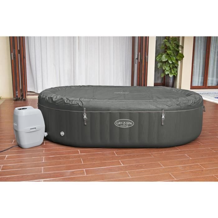 Spa gonflable BESTWAY - Lay-Z-Spa Mauritius - Avec Wifi - Airjet 180 Airjets - 270 x 180 x 71 cm - 5 à 7 places - Rectangulaire