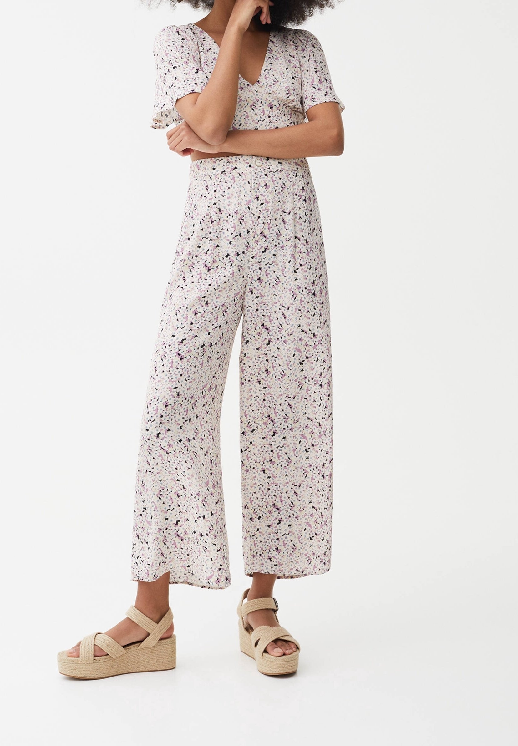 PULL&BEAR Broek - wit