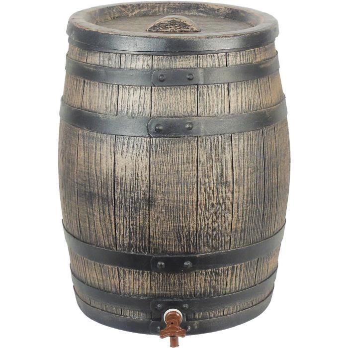 Water butt - NATURE - Barrel - 50 liters - Rotomolded PE - Accessories included