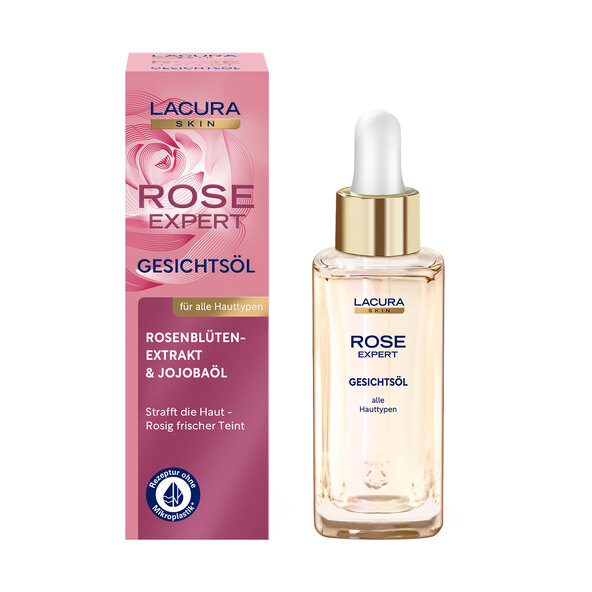 Îngrijire facială Rose Beauty, set de 3 (2 x 50 ml, 1 x 30 ml = 130 ml)