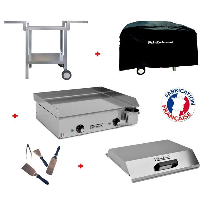 Pack plancha électrique NEO E530 + Chariot + accessoires - PLANCHAELEC