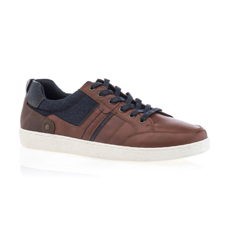 Zapatillas deportivas para hombre color marrón