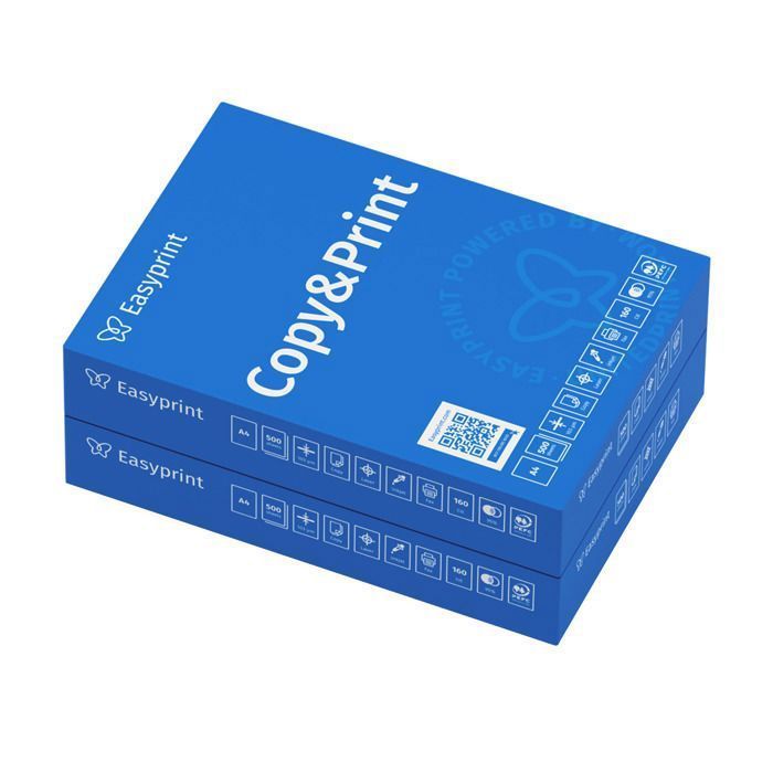 Easyprint Printer and copier paper, 1000 sheets, 2 x 500 A4, premium white, PEFC certified