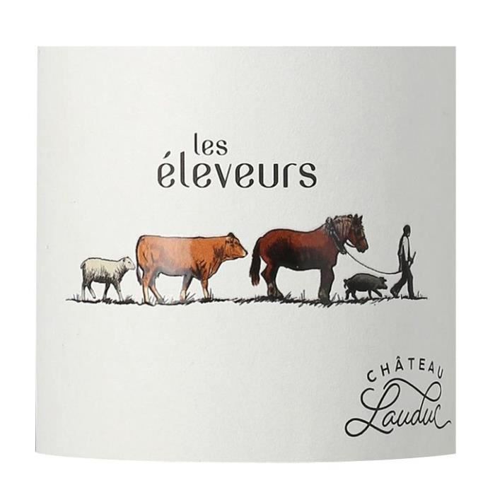 Château Lauduc Les Éleveurs 2022 Burdeos - Vino Tinto Burdeos - Ecológico