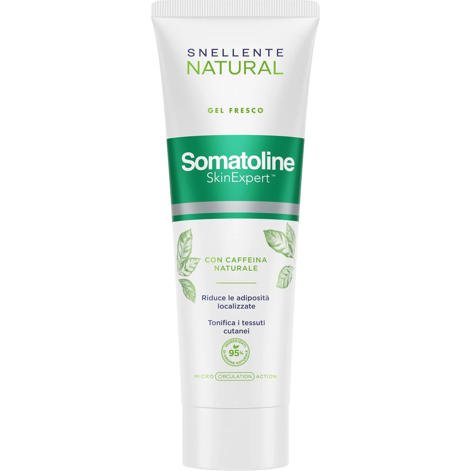 Snellenti Snellente Natural Gel Fresco - Crema gambe e glutei snellente, Crema pancia e fianchi snellente