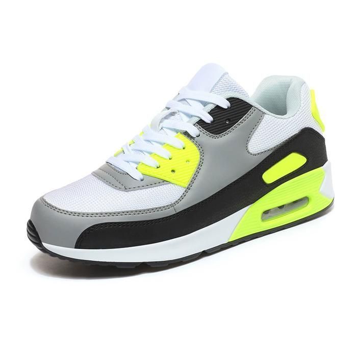 Basket Chaussure Homme Femme Blanc - FUNMOON - Vérifiez le tableau des tailles - Synthétique - Lacets - Adulte