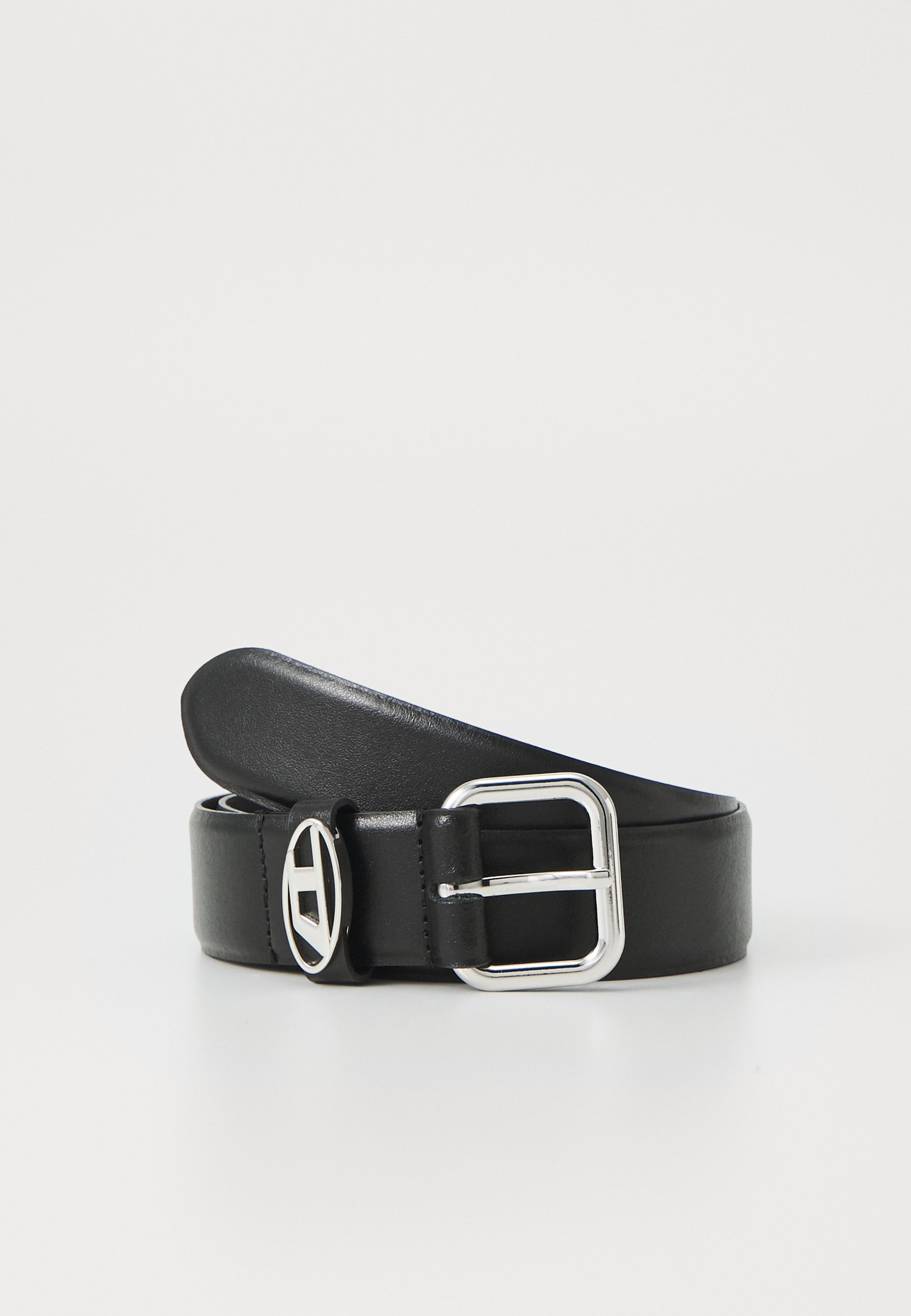 Diesel B-1DR OVAL D LOOP UNISEX - Pasek - czarny