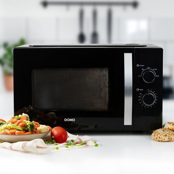 Microondas - DOMO - DO23001 - Negro - 900 W - 30 L - 52 x 40,5 x 30,6 cm