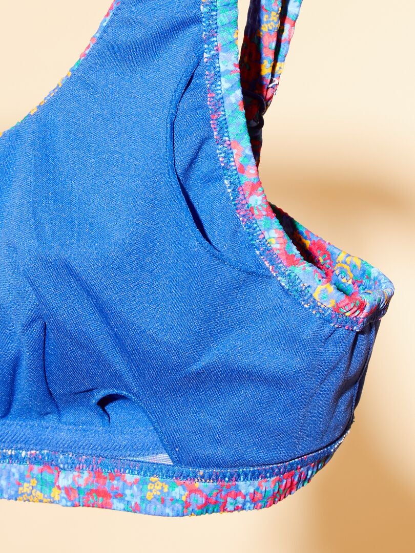Liberty Post-Op Beha Bikini Top - BLAUW
