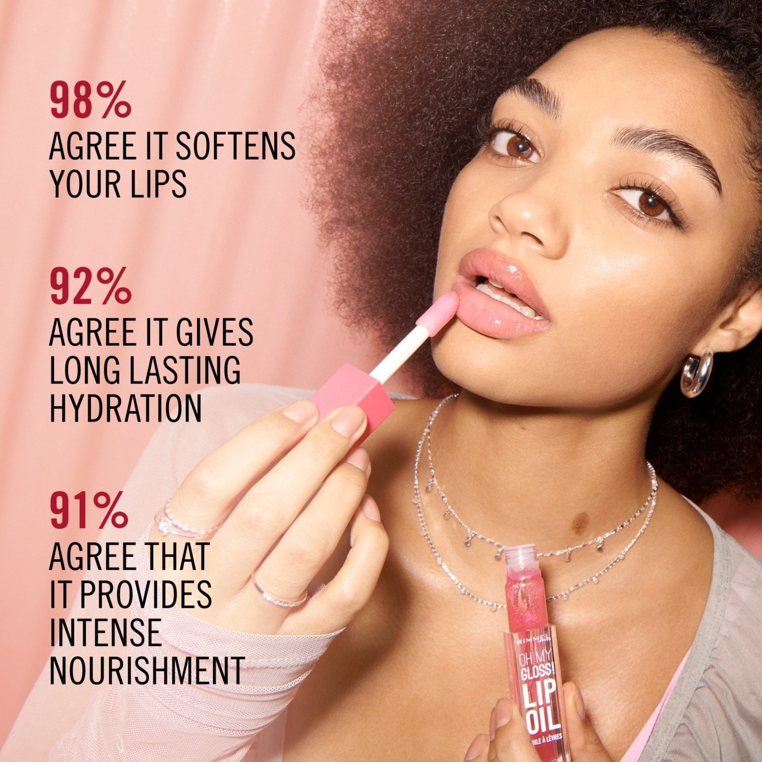 Rimmel London Lippenöl Oh My Gloss! Lippenöl – 4,5 ml