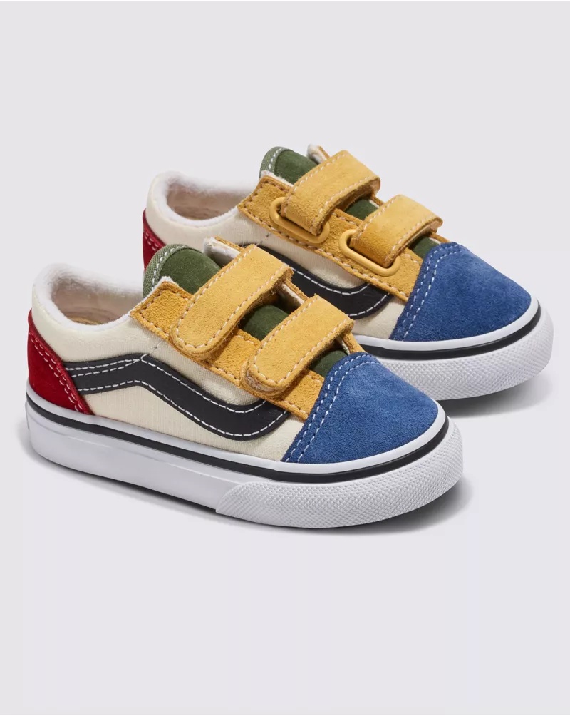 Toddler Old Skool V Color Block Shoe